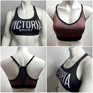 VICTORIA’S SECRET Racerback Sports Bra “BUNDLE” Sz XL
